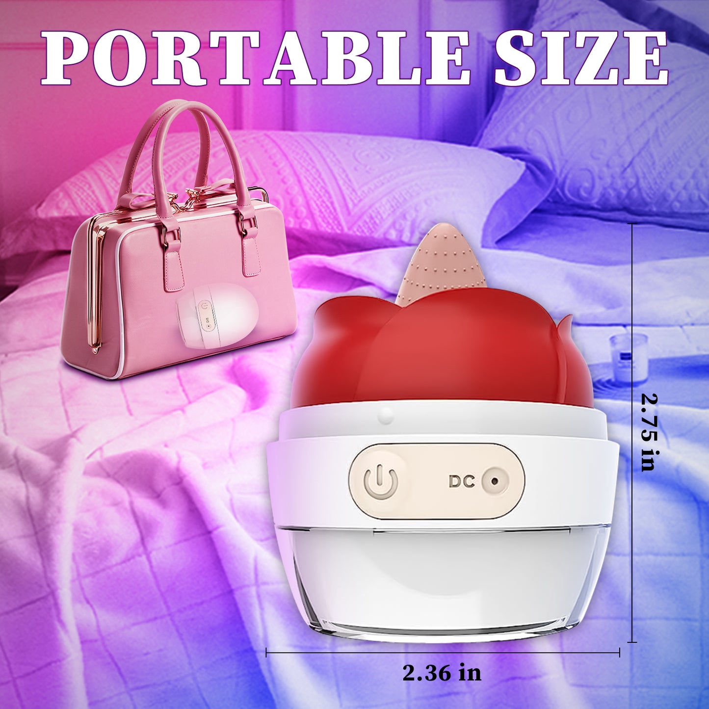 Update Model Roses Shape Sucker for Women Toy Tongues Quiet 10 Speed Adult Toys Waterproof Automatic Electric Adult Toys Machine Valentines Party B1J2