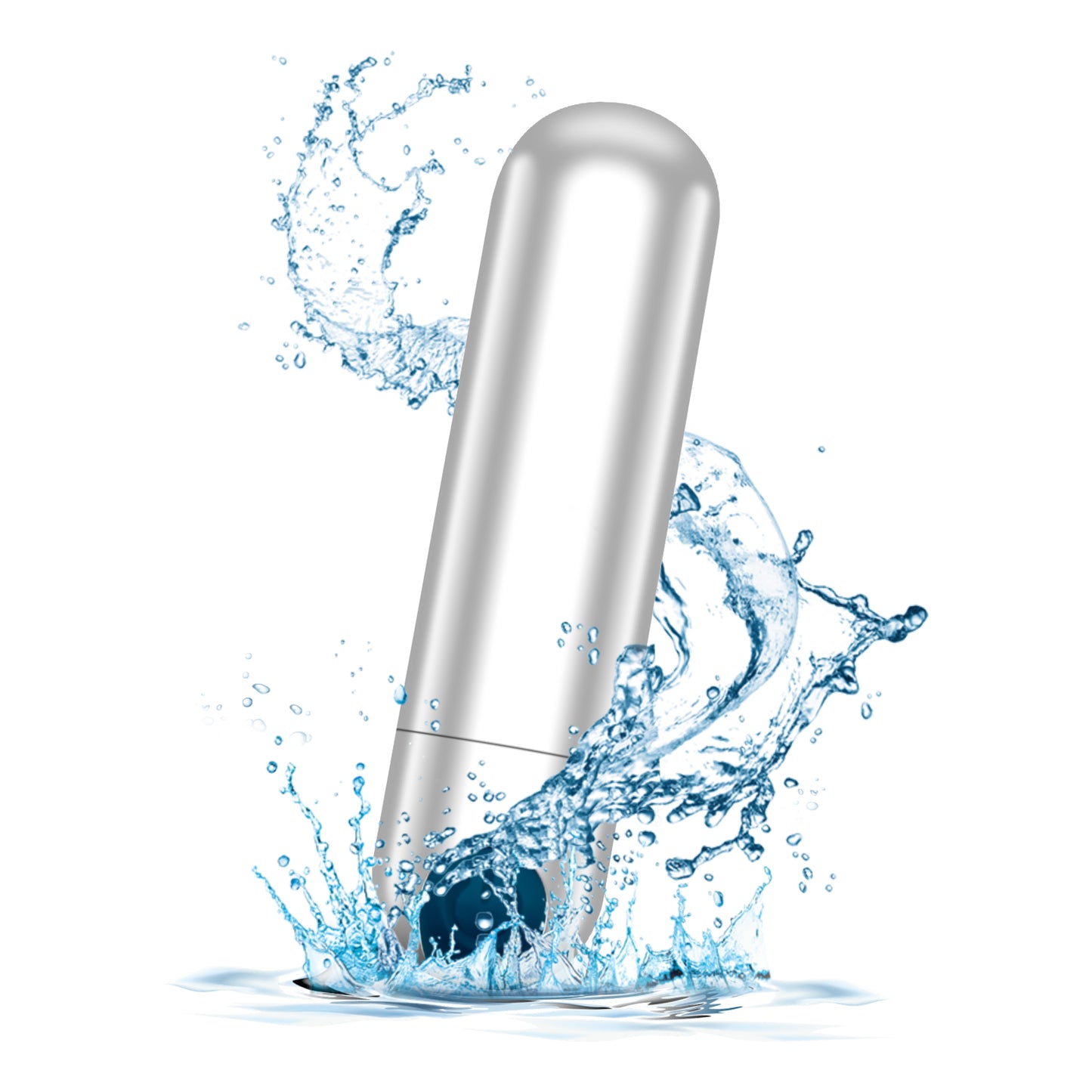 Mini Upgraded Rechargeable Handheld Waterproof Back Massager,Electric Portable Back Massager for Back Neck Shoulder Body