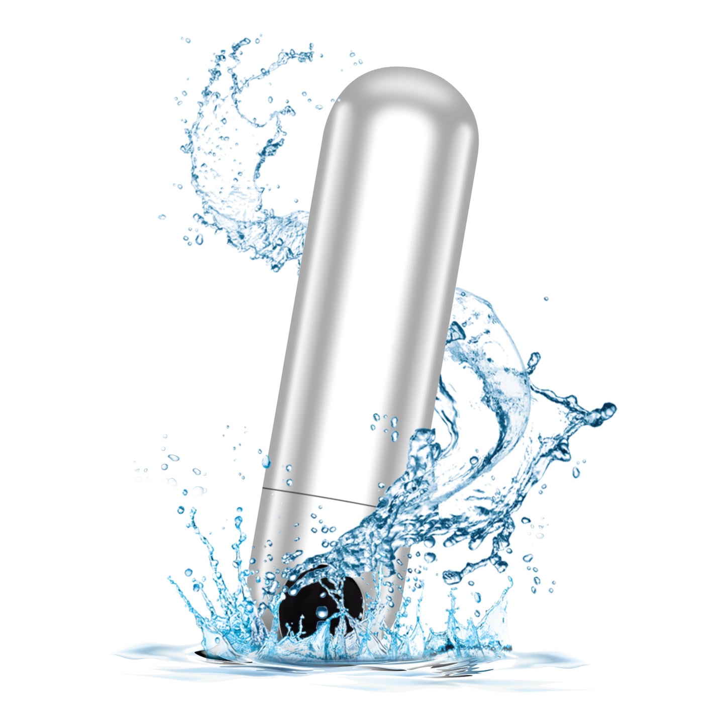 Mini Upgraded Rechargeable Handheld Waterproof Back Massager,Electric Portable Back Massager for Back Neck Shoulder Body
