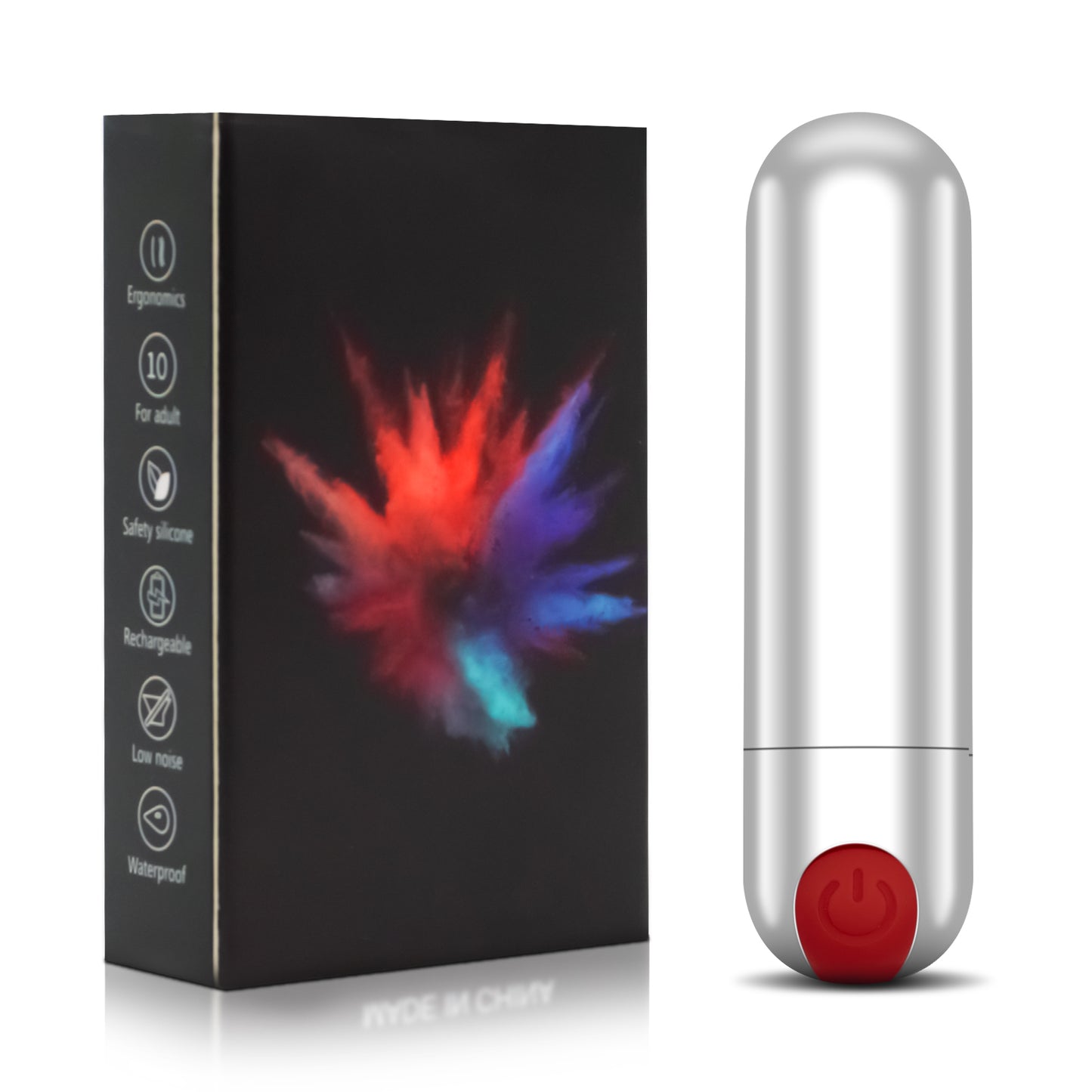 Mini Upgraded Rechargeable Handheld Waterproof Back Massager,Electric Portable Back Massager for Back Neck Shoulder Body